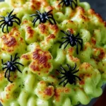 Spooky Green Mac and Cheese First Image