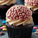 Zombie Brain Cupcake Treats First Image