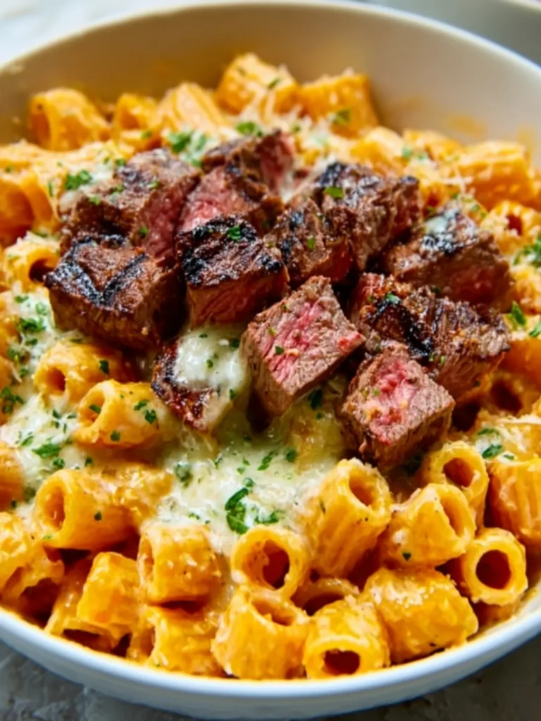 Creamy Rigatoni with Grilled Steak First Image