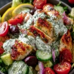 Grilled Chicken Mediterranean Salad First Image
