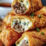 Crispy Beef and Cheese Eggrolls First Image