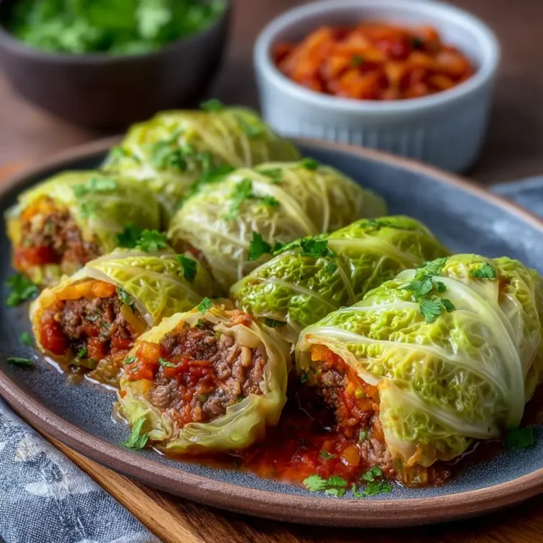 Savory Stuffed Cabbage Rolls First Image