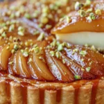 Caramelized Pear Tart with Pistachios First Image