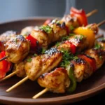 Grilled Chicken Skewers Recipe First Image