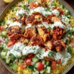 Grilled Chicken Rice Platter First Image