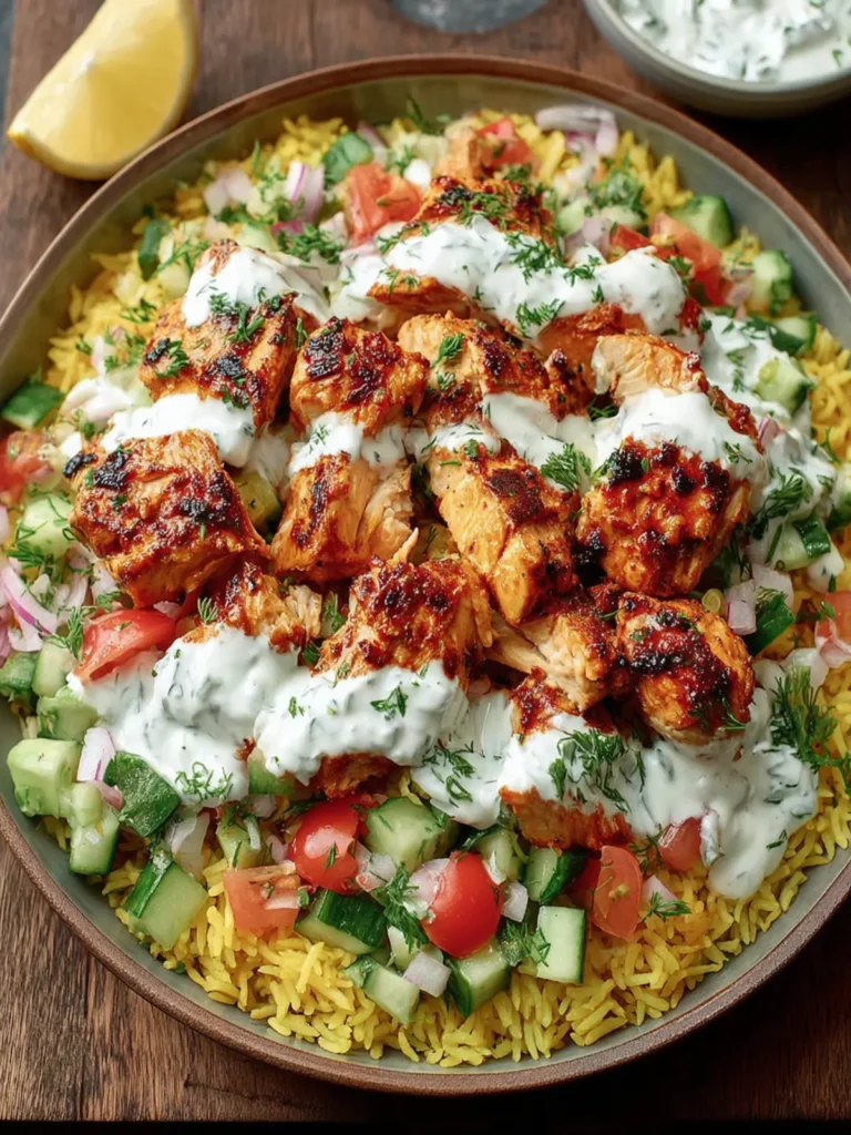 Grilled Chicken Rice Platter First Image