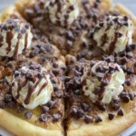 Chocolate Chip Dessert Pizza First Image