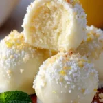 White Chocolate Lemon Truffle Recipe First Image