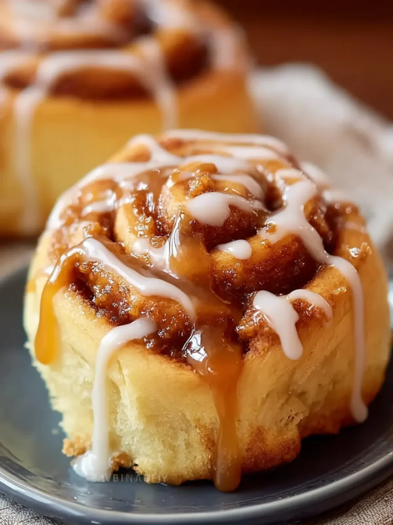 Biscoff Cookie Butter Cinnamon Rolls First Image