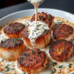 Seared Scallops in Cream Sauce First Image