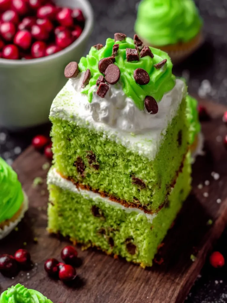 Grinch Cake First Image