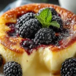 Easy Homemade Blackberry Clafoutis First Image