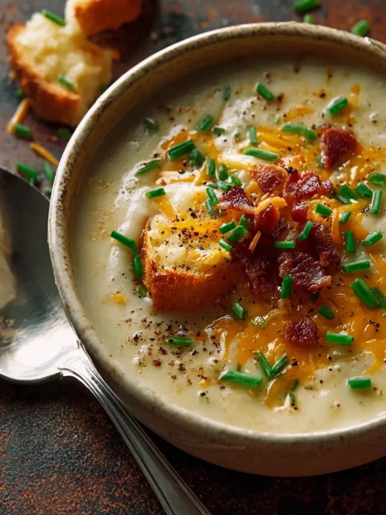 Baked Potato Soup: Discover the Creamy Comfort Recipe! First Image
