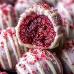 White Chocolate Raspberry Truffles First Image