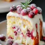 Irresistible Cranberry Christmas Cake Recipe for Holidays First Image