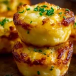 Cheesy Mashed Potato Muffins First Image