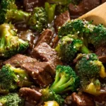 Slow Cooker Beef and Broccoli First Image