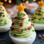 Deviled Egg Christmas Trees First Image