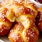 Peanut Butter Filled Soft Pretzels First Image