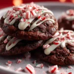 Peppermint Hot Chocolate Cookies First Image
