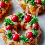 Festive Christmas Cornflake Wreaths – Easy & Fun Recipe First Image