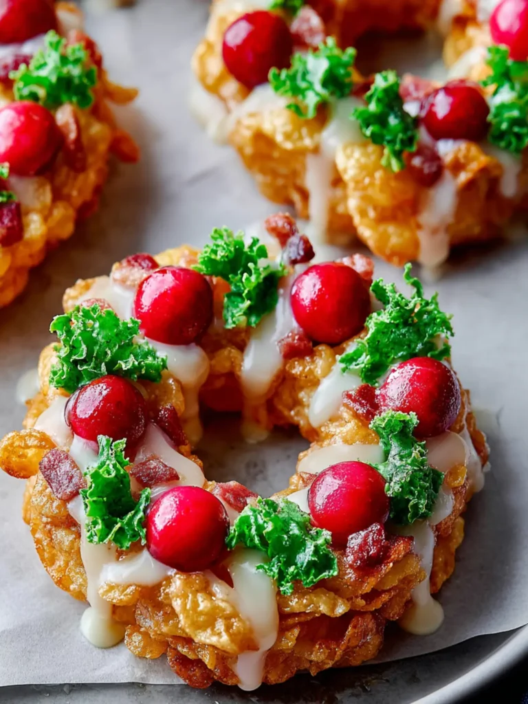Festive Christmas Cornflake Wreaths – Easy & Fun Recipe First Image