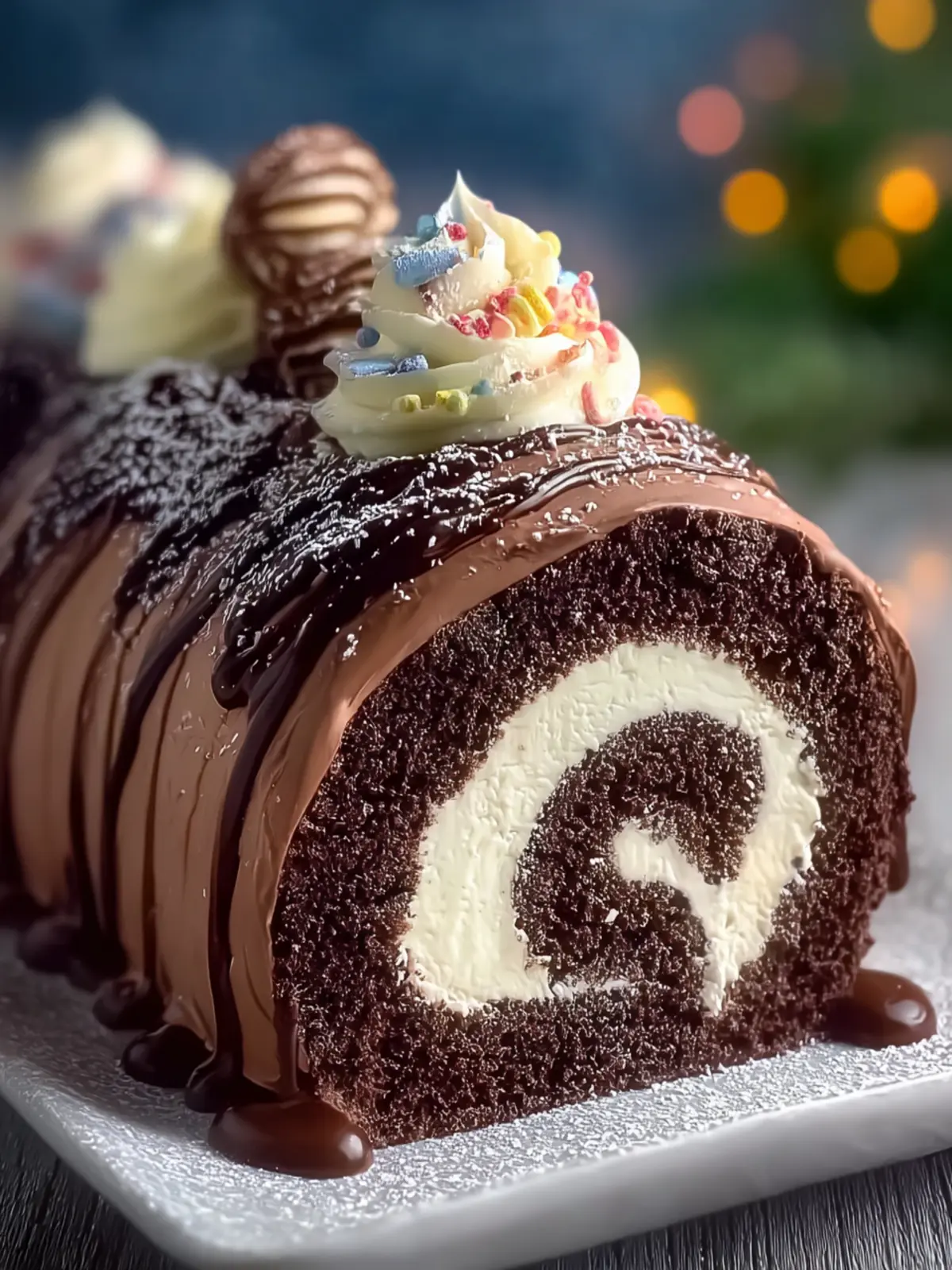 Gluten-Free Yule Log Cake: Indulgent Holiday Delight You’ll Love
