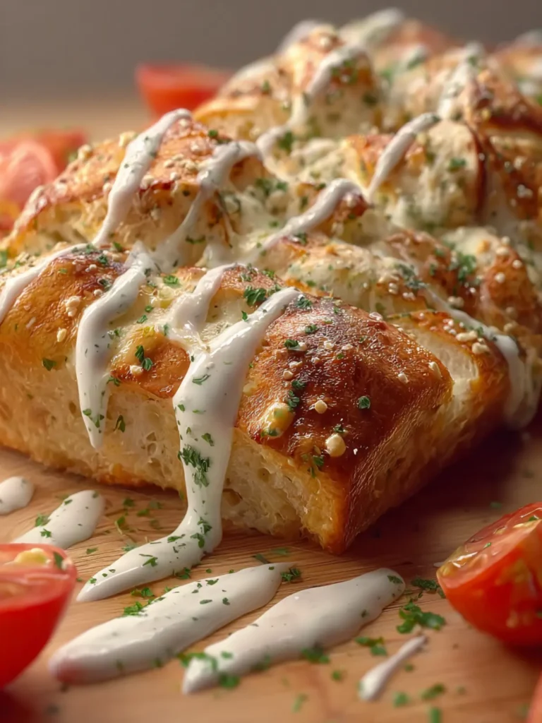 SOFT ALFREDO CHICKEN BREAD First Image