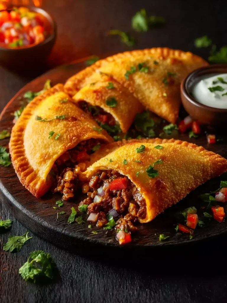 Spicy Crispy Mexican Taco Pockets First Image