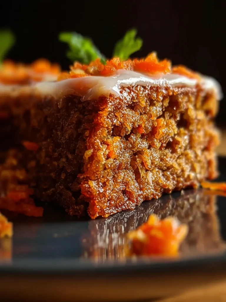 Easy Flourless Oatmeal Carrot Cake: Deliciously Healthy Treat! First Image