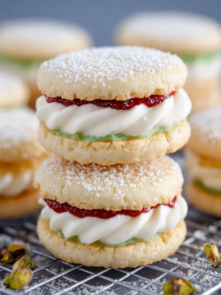 Cream Wafer Sandwich Cookie Recipe First Image