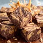 Chocolate Peanut Butter Fudge First Image
