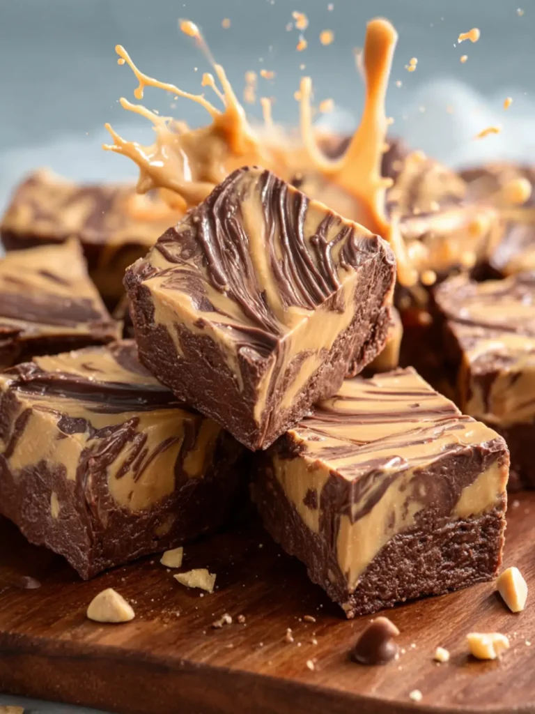 Chocolate Peanut Butter Fudge First Image