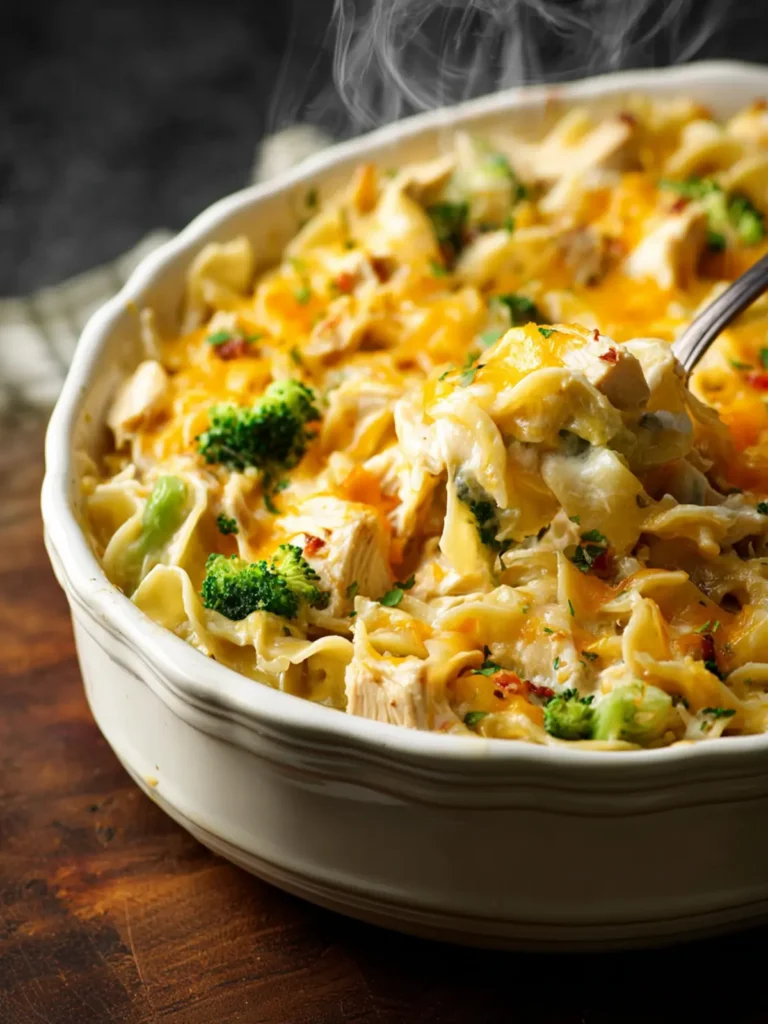 Easy Chicken Noodle Casserole First Image