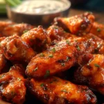 Game Day Delight: Super Bowl Philly Wings Recipe First Image