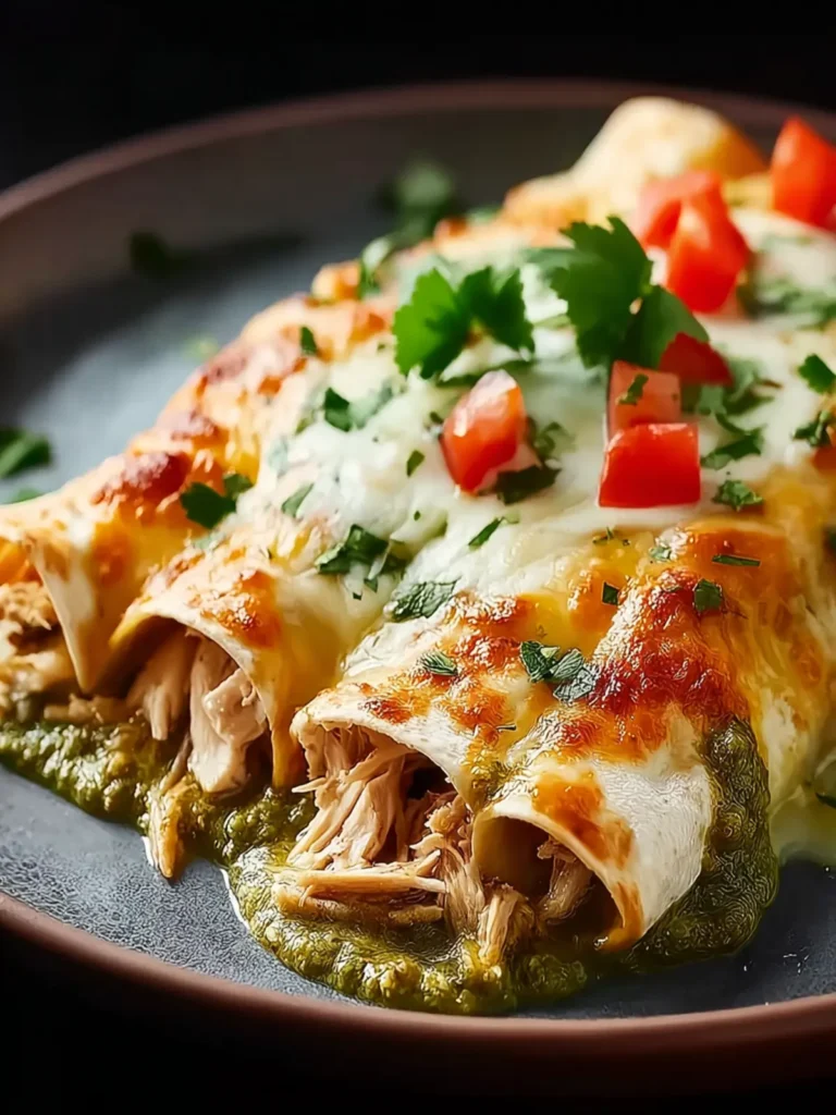 Green Enchiladas with Chicken: An Incredible Ultimate Recipe First Image