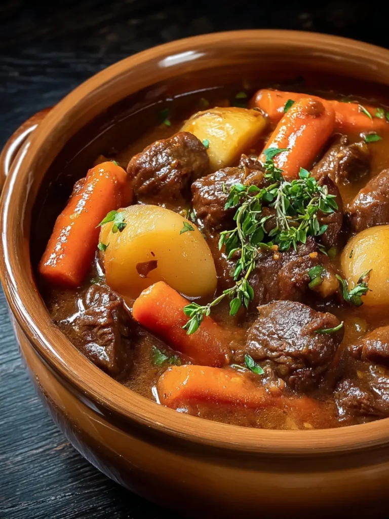 Irresistible Slow Cooker Beef Stew for Cozy Days First Image