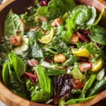 Mixed Super Greens Salad with Lemon Dressing First Image