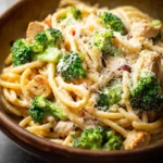 One Pot Chicken and Broccoli Pasta First Image