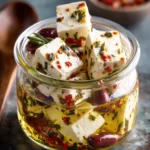 Spicy Marinated Feta & Olive Jar (Bold, Briny & Addictively Easy) First Image