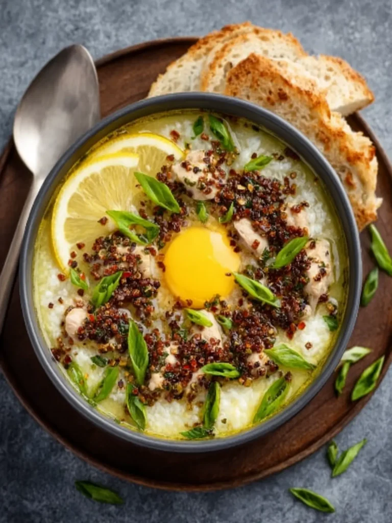 Greek Lemon Chicken Soup First Image