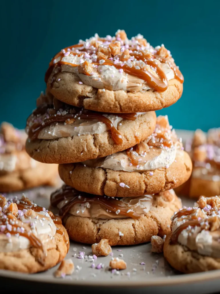 Salted Cheesecake Cookies First Image