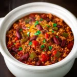 Healthy Slow Cooker Turkey Chili (No Cumin No Chili Powder) First Image