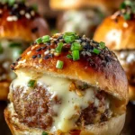 Irresistible Garlic Parmesan Cheeseburger Bombs Recipe First Image