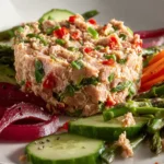 Quick Spicy Tuna Salad Recipe with Crispy Veggies First Image
