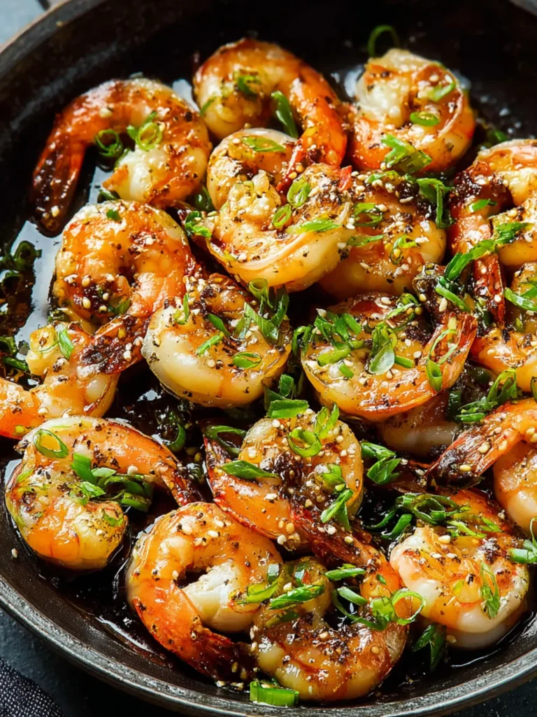 Irresistible Black Garlic Butter Shrimp Bake Recipe First Image