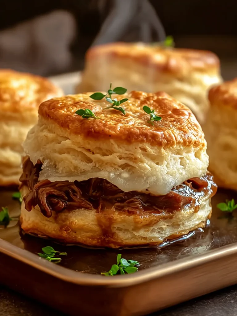 Irresistible French Dip Biscuits: A Delicious Comfort Food First Image
