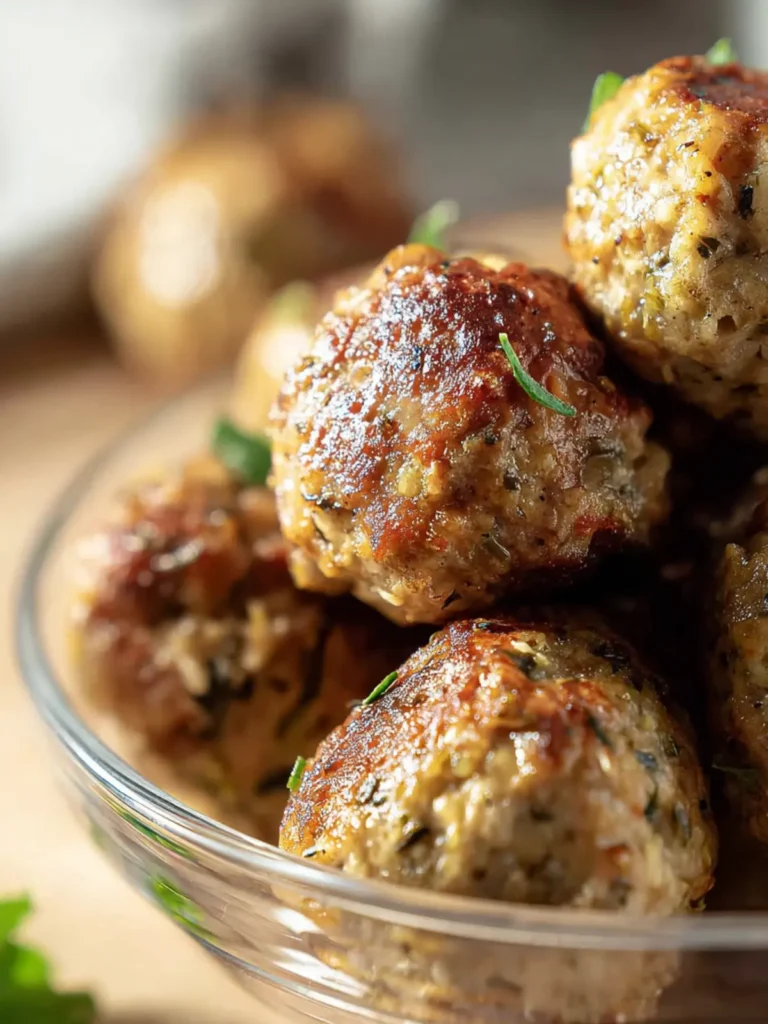 Gluten-Free Turkey Meatballs (with no Breadcrumbs) First Image