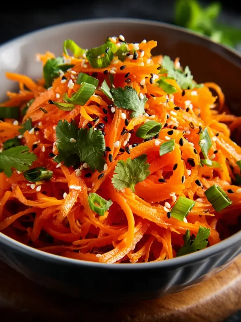 Best-Ever Asian Raw Carrot Salad: An Incredible Ultimate Recipe First Image