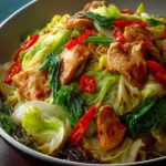 Chinese Chicken Cabbage Stir-Fry First Image